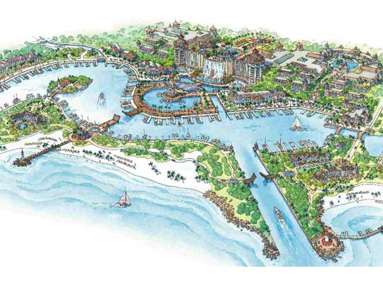 proposed celebration jamaican and harmony cove casino resorts